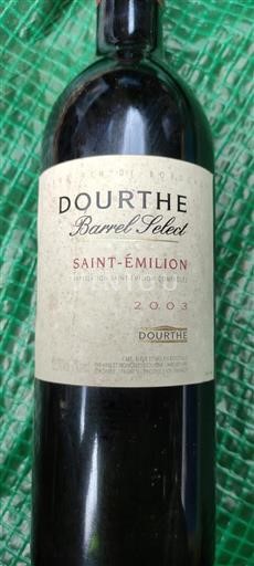 Burdeos Saint-Émilion Dourthe Barrel Select 2003