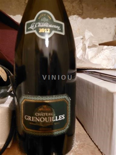 Bourgogne Chablis Grand Cru Château Grenouilles 2012