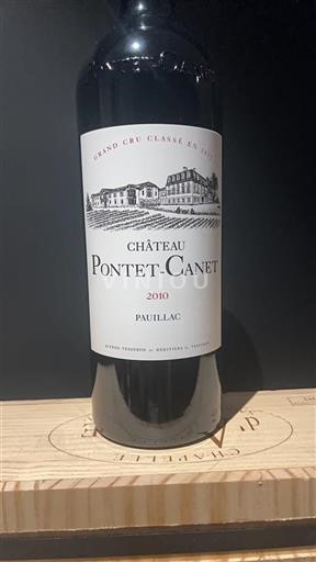Burdeos Pauillac Grand Cru Pontet-Canet 2010