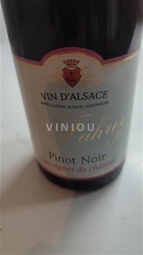 Alsazia Fahrer Les vignes du château 2019