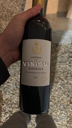 Burdeos Bordeaux Château Bernadou 2019