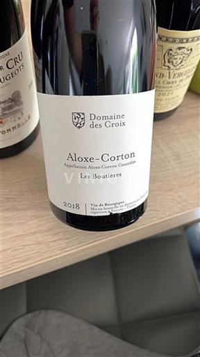 Borgoña Aloxe-Corton Domaine Des Croix Les Boutières 2018
