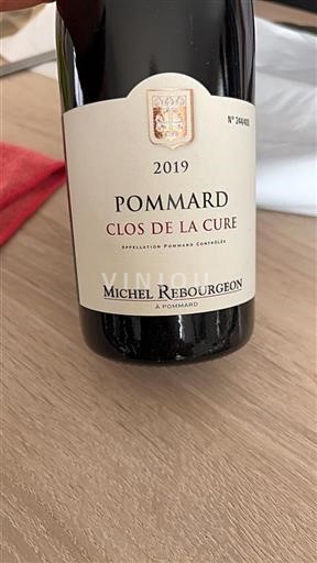 Burgund Pommard Premier Cru Michel Rebourgeon Clos de la Cure 2019