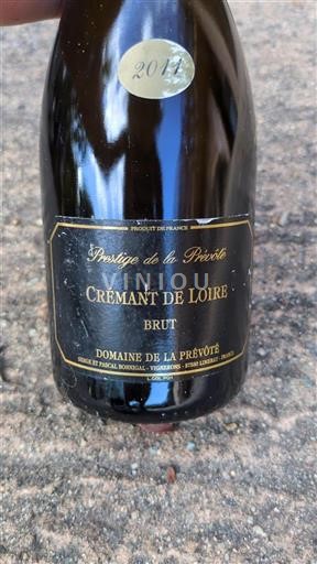 Loiredalen Crémant de Loire Domaine La Prévôté Prestige de la Prévôté 2014