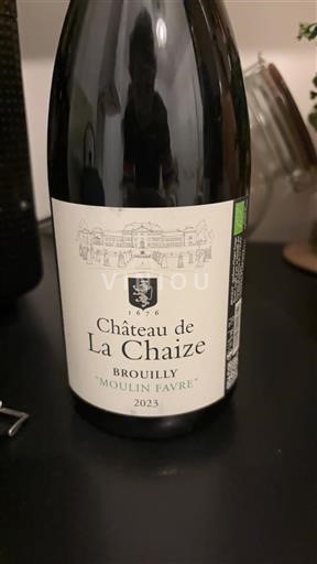 Beaujolais Brouilly Château La Chaize Moulin Favre 2023