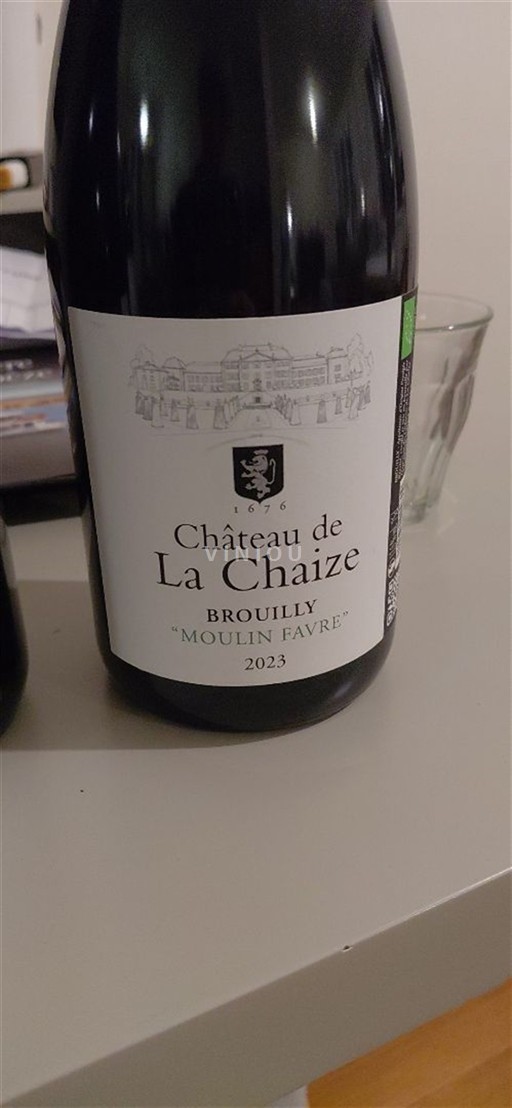 Beaujolais Brouilly Château La Chaize Moulin Favre 2023