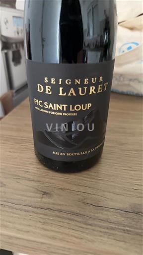 Languedoc Pic-saint-loup Seigneur de Lauret Icke årgångsbetecknad