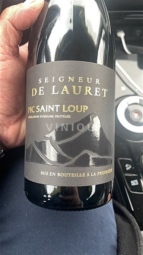 Languedoc Pic-saint-loup Seigneur de Lauret Icke årgångsbetecknad