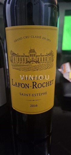 Bordeaux Saint-Estèphe Grand Cru Château Lafon-Rochet 2016