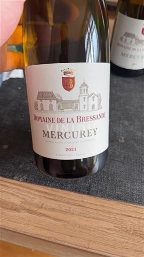 Borgoña Mercurey Domaine La Bressande 2021