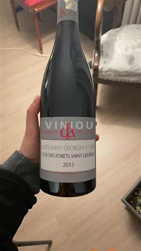 Burgundy Nuits-Saint-Georges Premier Cru Domaine L'Arlot Clos des Forêts Saint Georges 2015