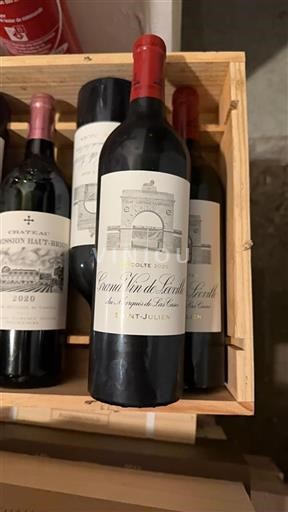 Burdeos Saint-Julien Château Léoville Las Cases Grand Vin de Léoville du Marquis de Las Cases 2020