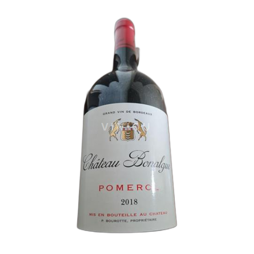 Vin Rouge sec Château Bonalgue 2018 France Bordeaux Pomerol AOC