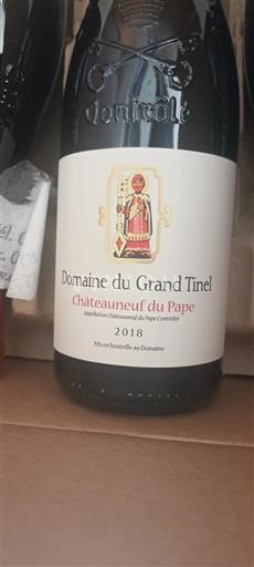 Vale do Ródano Châteauneuf-du-Pape Domaine du Grand Tinel 2018