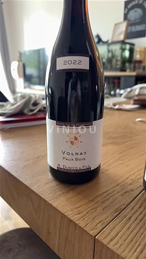 Burgund Volnay R. Dubois & Fils Paux Bois 2022