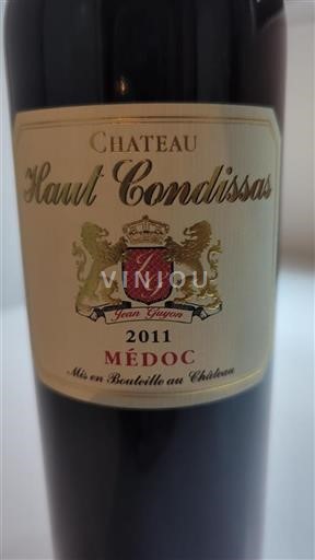 Bordeaux Médoc Château Haut Condissas 2011