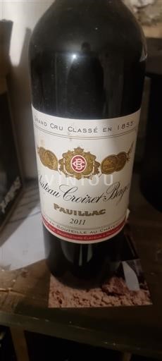 Bordeaux Pauillac Grand Cru Château Croizet-Bages 2011