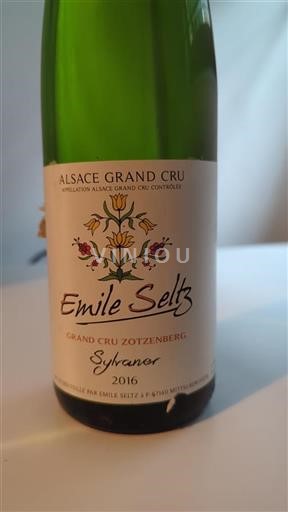 Alsace Unspecified Grand Cru Emile Seltz Sylvaner 2016