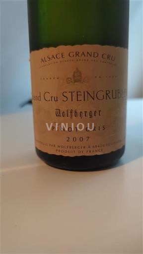 Alsacia Alsacia Gran Cru Grand Cru Wolfberger 2007