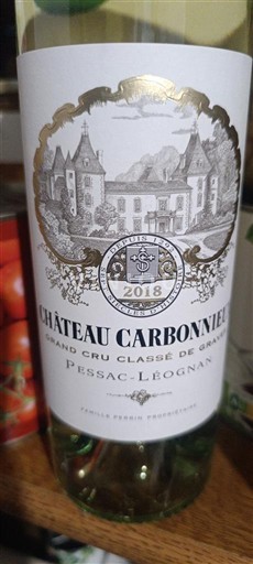 Bordeaux Pessac-Léognan Grand Cru Château Carbonnieux 2018