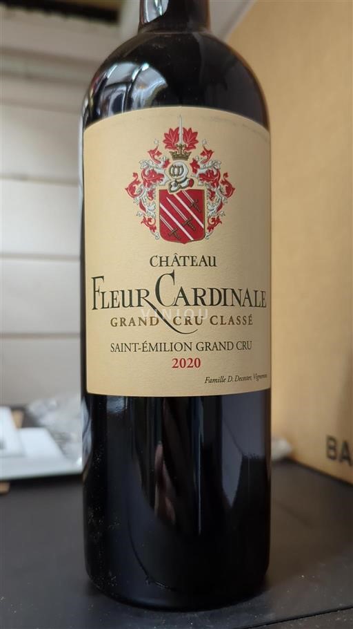 Bordeaux Saint-Émilion Grand Cru Château Fleur Cardinale 2020