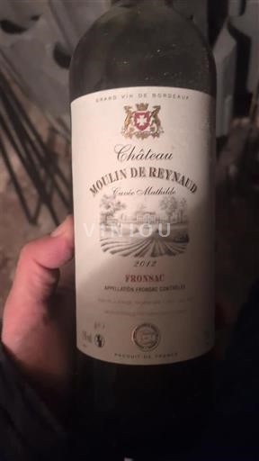 Bordeaux Fronsac Château Moulin de Reynaud Mathilde 2012