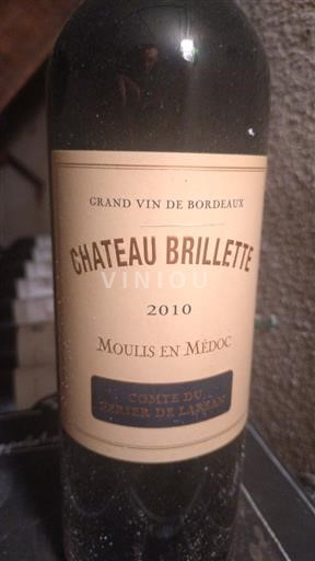 Bordeaux Moulis-en-Médoc Château Brillette 2010