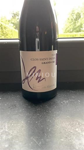 Vin Rouge sec Domaine Heresztyn-Mazzini 2020 France Bourgogne Clos-saint-denis AOC Grand Cru