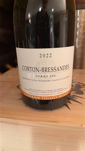Burgundia Corton-Bressandes Grand Cru Domaine Tollot-Beaut 2022