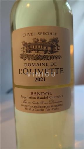 Provence Bandol Domaine L'Olivette Spéciale 2021