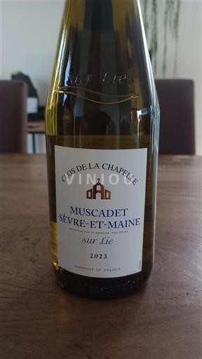 Loiretal Muscadet-Sèvre-et-Maine Clos de la Chapelle 2023