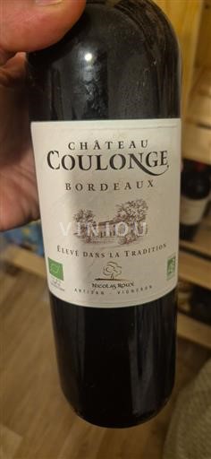 Bordeaux Château Coulonge Icke årgångsbetecknad