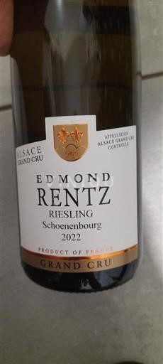 Alsazia Alsazia Grand Cru Grand Cru Edmond Rentz Schoenenbourg 2022