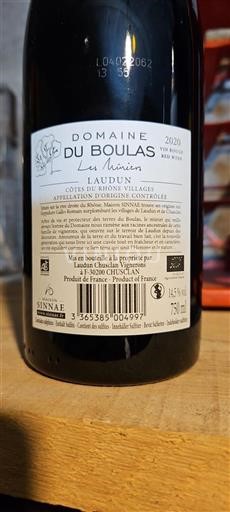 Rhône-dalen Ikke specificeret Domaine Boulas Les Mûriers 2020