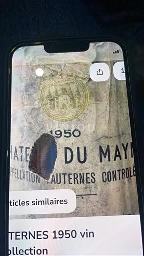 Bordeaux Sauternes Château Mayne 1950