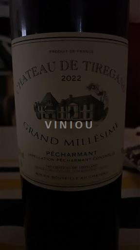 Sud-Vest Pécharmant Château Tiregand Grand Millésime 2022