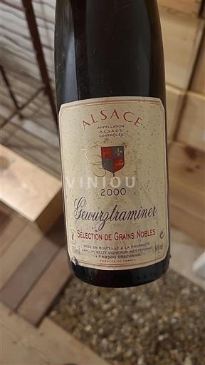 Alsácia Sélection de Grains Nobles Earl J. M. Welty Sélection de Grains Nobles 2000