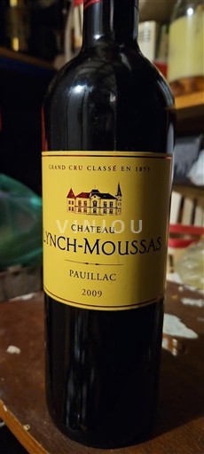Bordeaux Pauillac Grand Cru Château Lynch-Moussas 2009