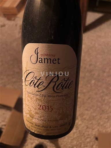 Rhône-dalen Côte-rôtie Domaine Jamet 2015