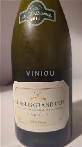 Borgogna Chablis Grand Cru La Chablisienne Valmur 2014