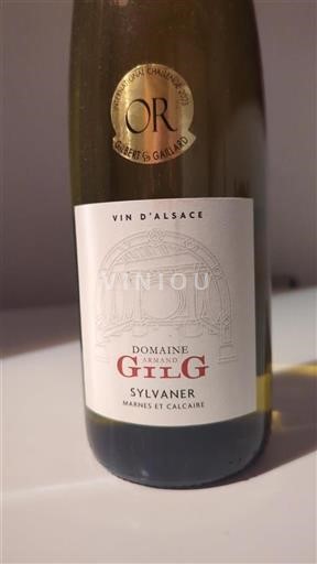 Alsasko Domaine Armand Gilg Sylvaner Marnes et Calcaire 2022