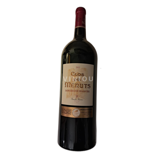 Burdeos Saint-Émilion Gran Cru Clos des Menuts 2015