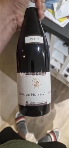 Burgund Côte de Nuits Villages R. Dubois & Fils 2019