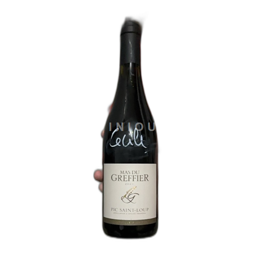 Vin Rouge sec Mas du Greffier 2021 France Languedoc Pic-saint-loup AOC