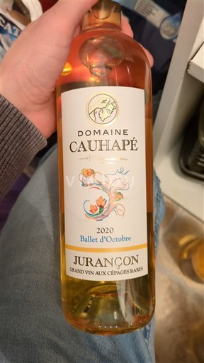 Jugozahod Jurançon Domaine Cauhapé Ballet d'Octobre 2020