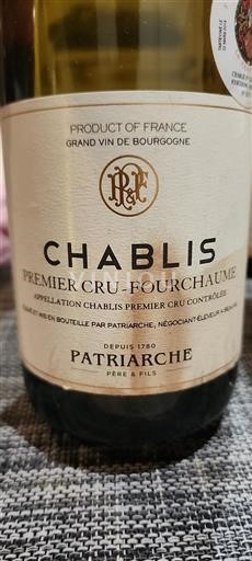 Burgund Chablis Premier Cru Patriarche Premier Cru Fourchaume Ohne Jahrgang