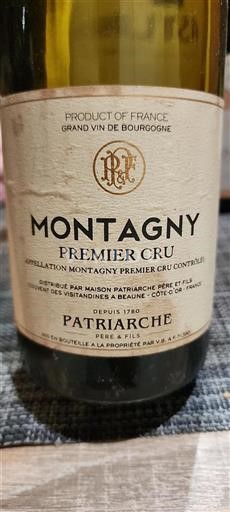 Burgund Montagny Premier Cru Patriarche Père et Fils Ohne Jahrgang