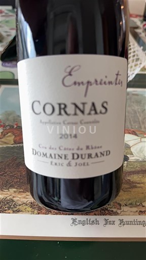 Údolí Rhôny Cornas Domaine Durand Empreintes 2014