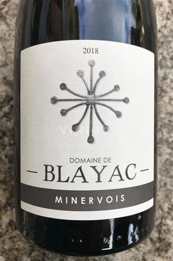 Langvedok Minervois Domaine Blayac 2018