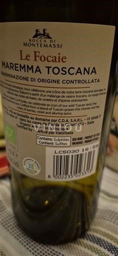 Tuscany Not Specified Rocca di Montemassi Le Focaie 2023
